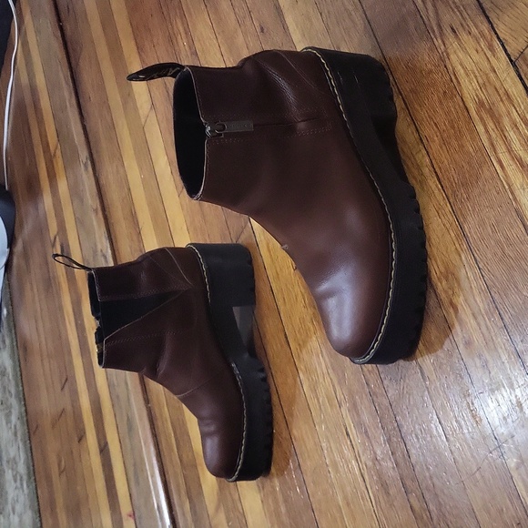 Dr. Martens Brown Heeled Boots - Picture 3 of 14